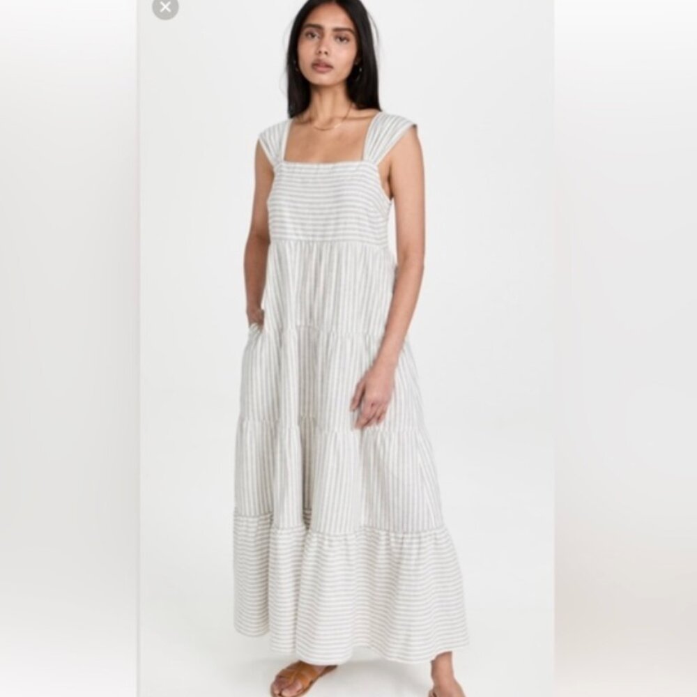 Madewell Tiered Maxi Dress size XXS - Picture 4 of 4